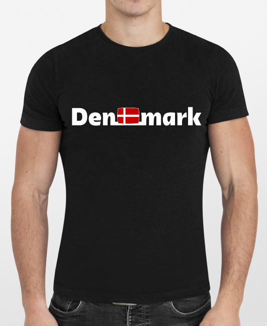 T-shirt: Kom så Danmark!
