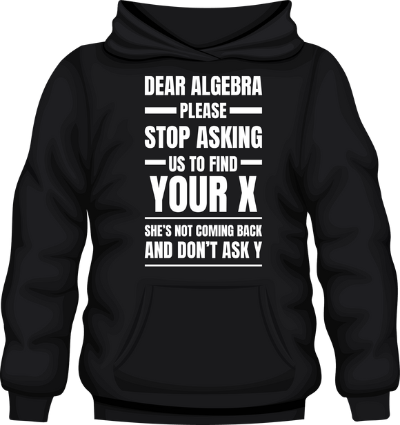 Hættetrøje: Dear Algebra