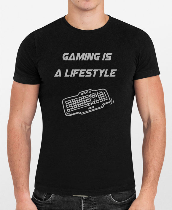 T-shirt: Gaming is a lifestyle